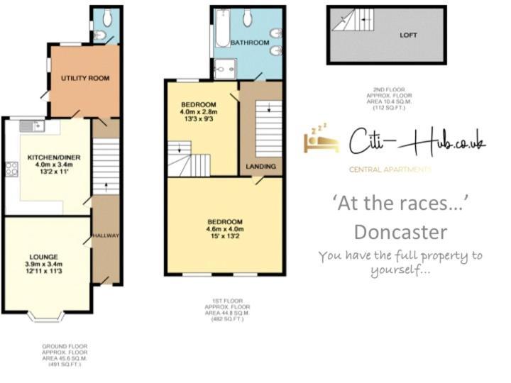 'At The Races...' Villa Doncaster Esterno foto